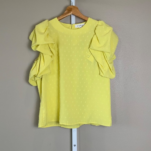 THML Ruffle Sleeve Top - Picture 5 of 16